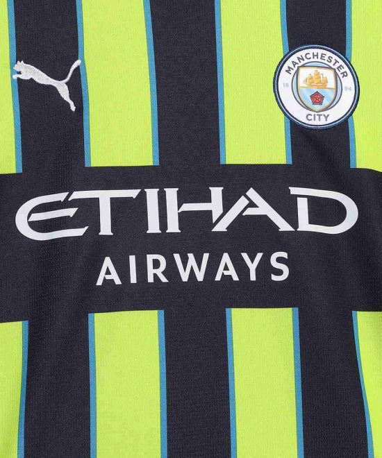 Manchester City 24/25 Away Youth Football Jersey