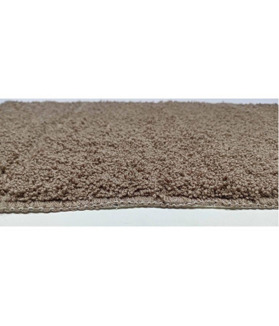 Abhikram Brown Single Door Mat - ( 60 X 40 ) - Brown