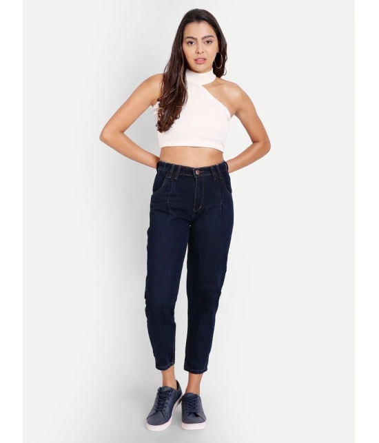 AngelFab - Blue Denim Jogger Womens Jeans ( Pack of 1 ) - None