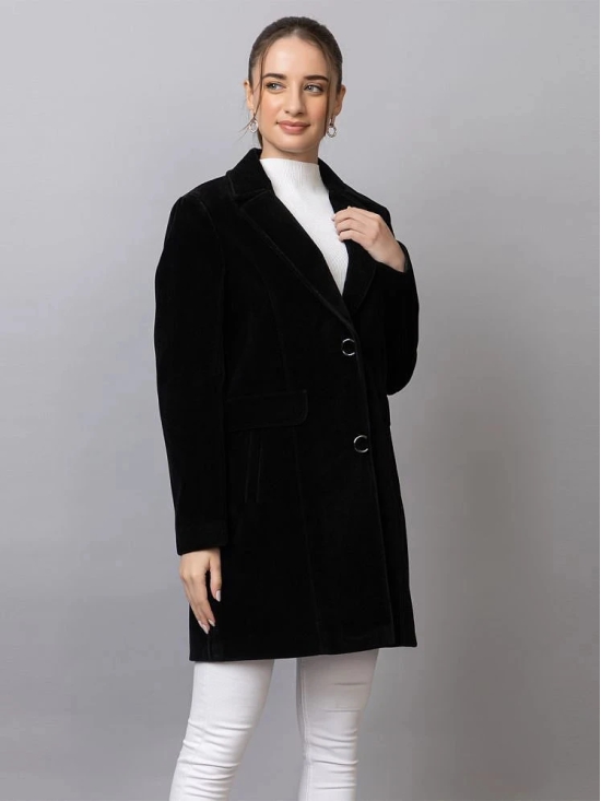 YHA - Tweed Black Trench Coats Pack of 1 - None