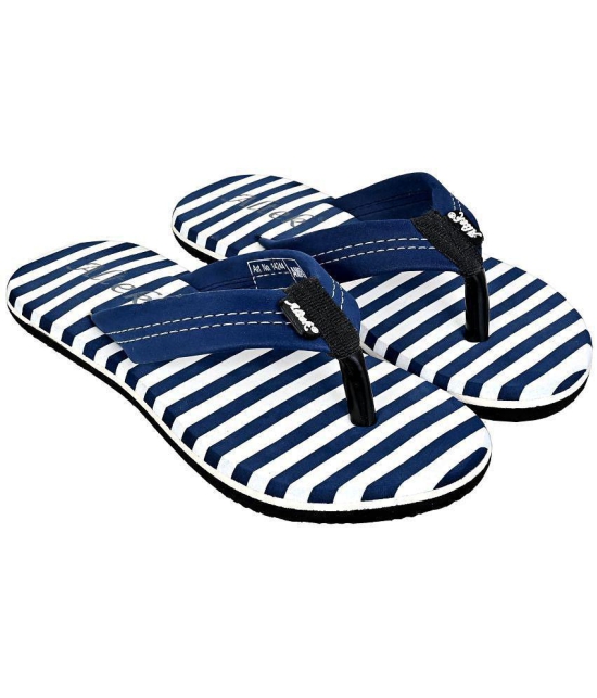 Altek - Navy Mens Thong Flip Flop - None