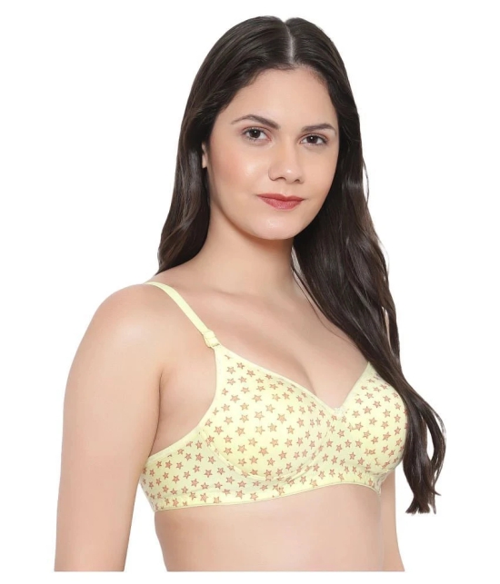 KYODO Cotton Everyday Bra - Yellow Single - 30B