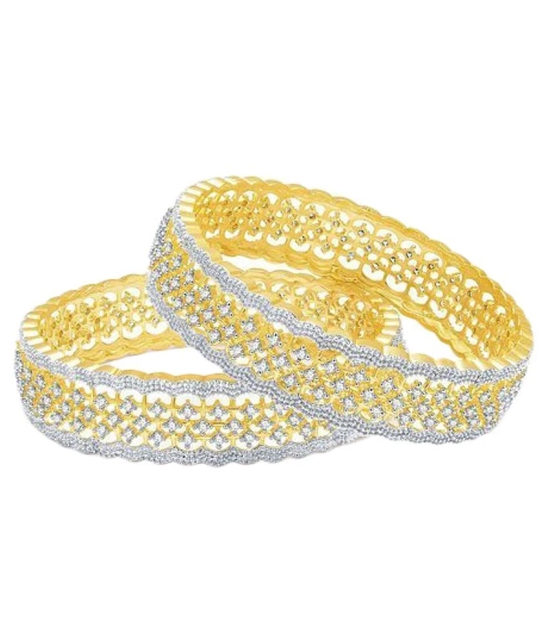 Youbella American Diamond Bangles - 2.8