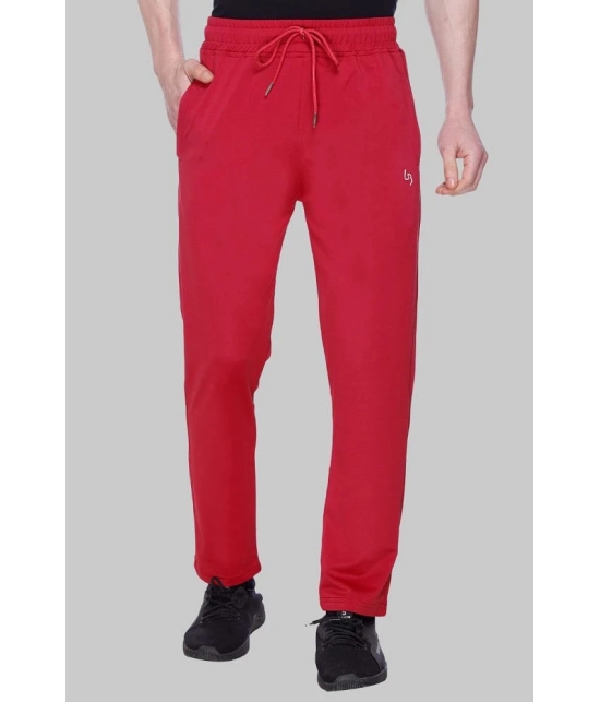 LEEBONEE Maroon Polyester Blend Mens Trackpants ( Pack of 1 ) - None