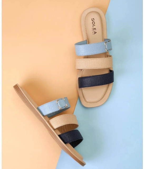 Paragon Blue Floater Sandals - None