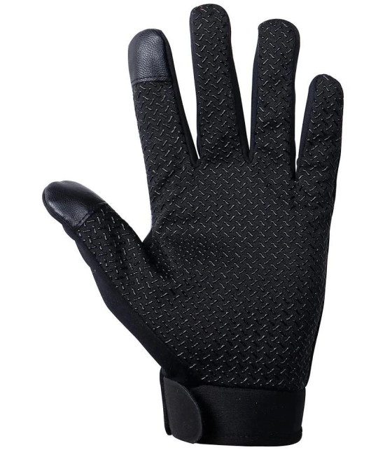 ZAYSOO Full Fingers Nylon Riding Gloves ( Pair of 1 ) - M