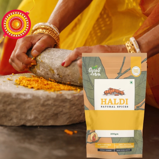 Masala King Combo | Hand Stone Grounded - Haldi Powder | Mirchi Powder | Dhaniya Powder | 200gm each-200gm+200gm+200gm