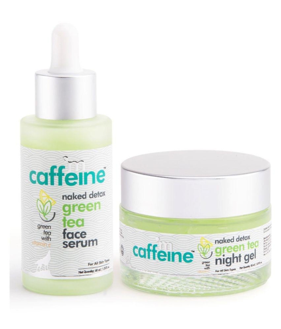 mCaffeine Green Tea Face Hydration Kit for Dull Skin