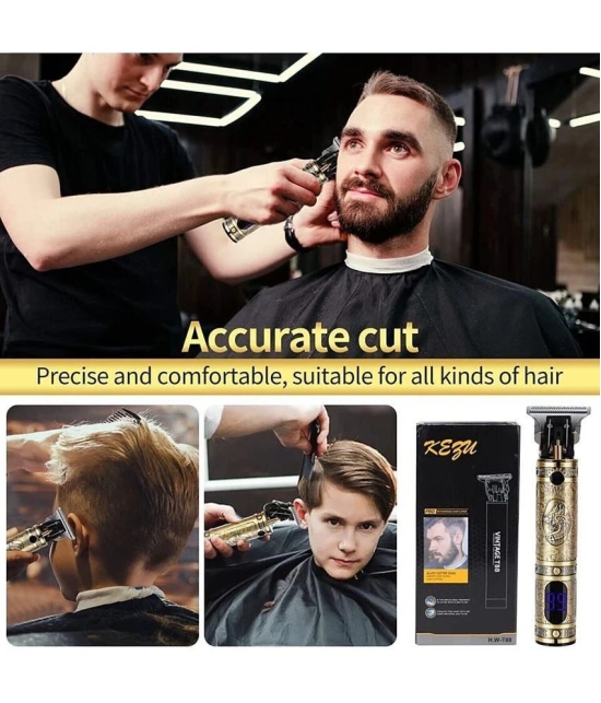 Intimify Gold Beard Trimmer, Cordless Beard Trimmer, Hair Trimmer, 120 Minutes Runtime, 150 Gms