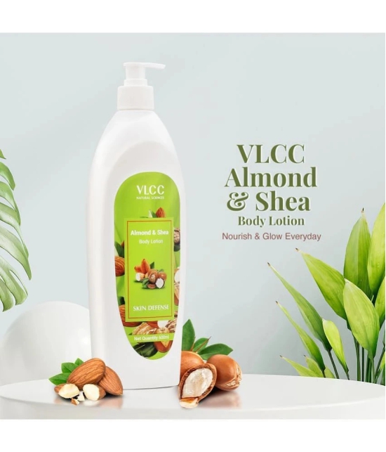 VLCC Almond and Shea Body Lotion, 600 ml, Restores Dry Dull Skin