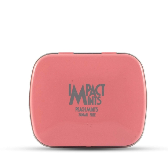 Impact Mints Sugar-Free Mint, Peach, 14 gm