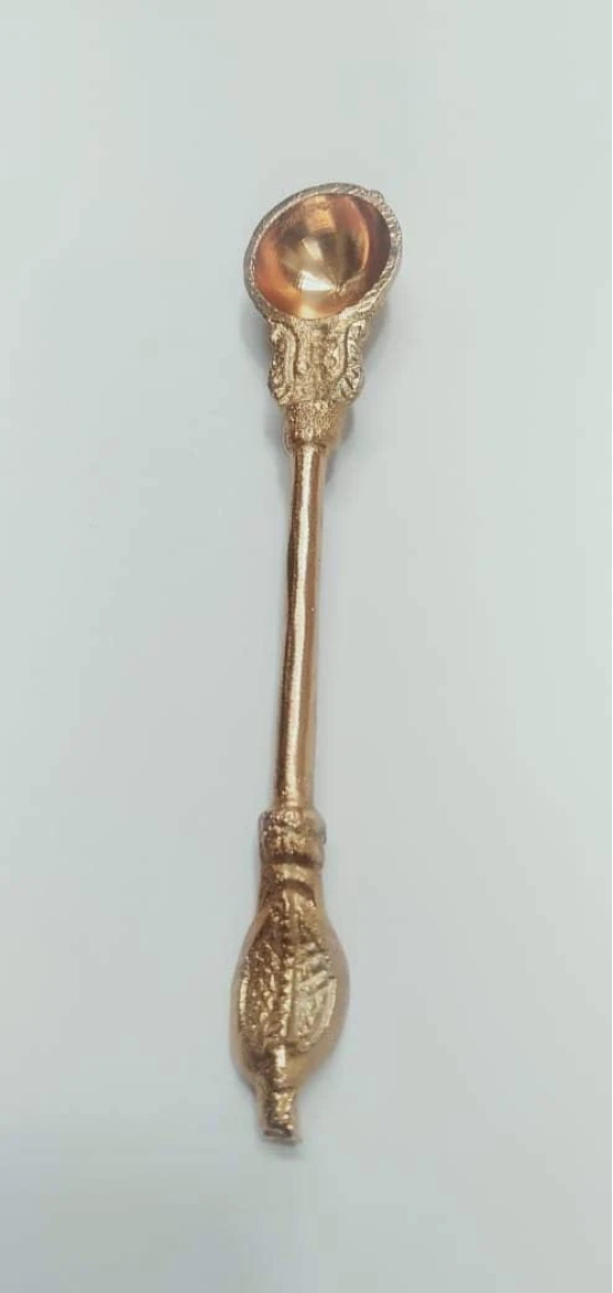 VRINDA METAL ART Achmani Naag Spoon For Puja  Spoon