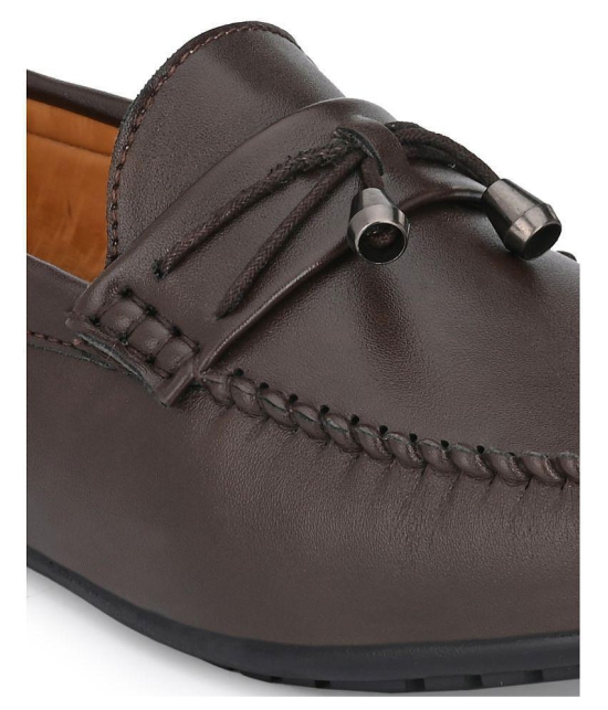 Shoevik Brown Loafers - 7