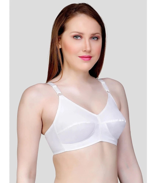 TCG Pack of 1 Cotton Non Padded Womens Everyday Bra ( White ) - None