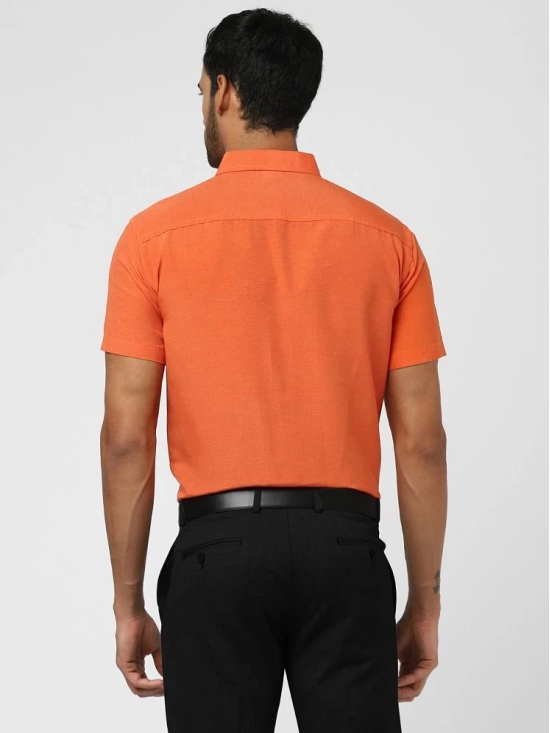 DESHBANDHU DBK - Orange Cotton Regular Fit Mens Casual Shirt ( Pack of 1 ) - None