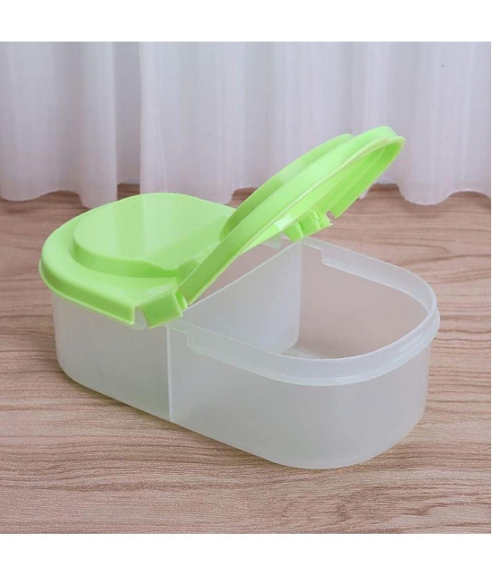 TISYAA Plastic Lunch Box 2 - Container ( Pack of 1 )