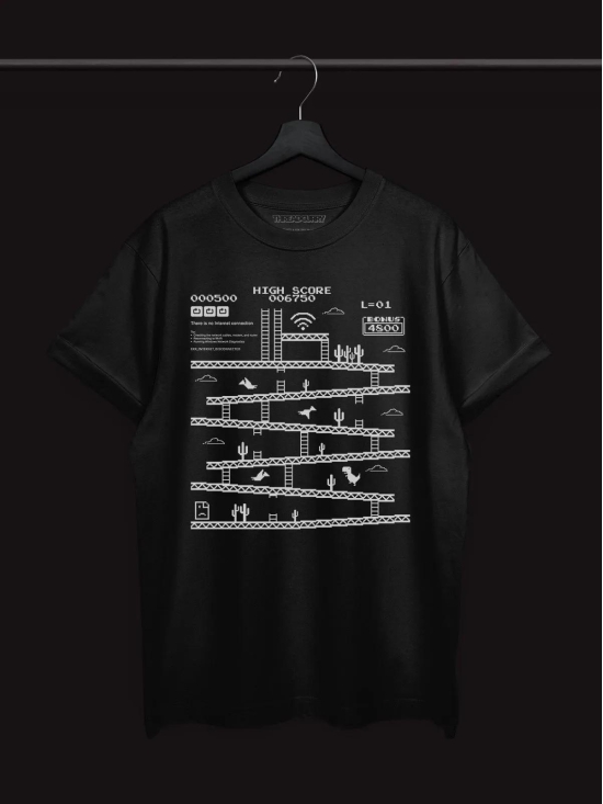 Retro Times Tshirt-Small / Black