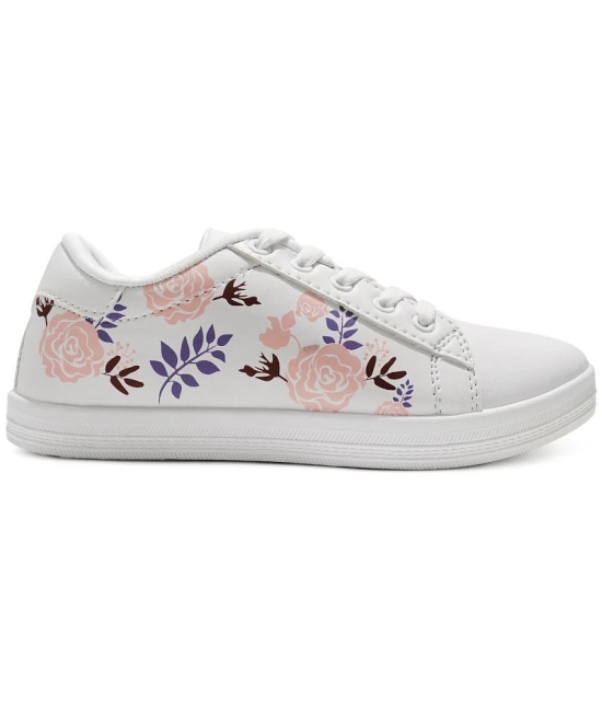 ASIAN White Womens Sneakers - None