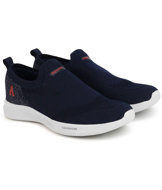 Aqualite Navy Blue Mens Slip-on Shoes - None