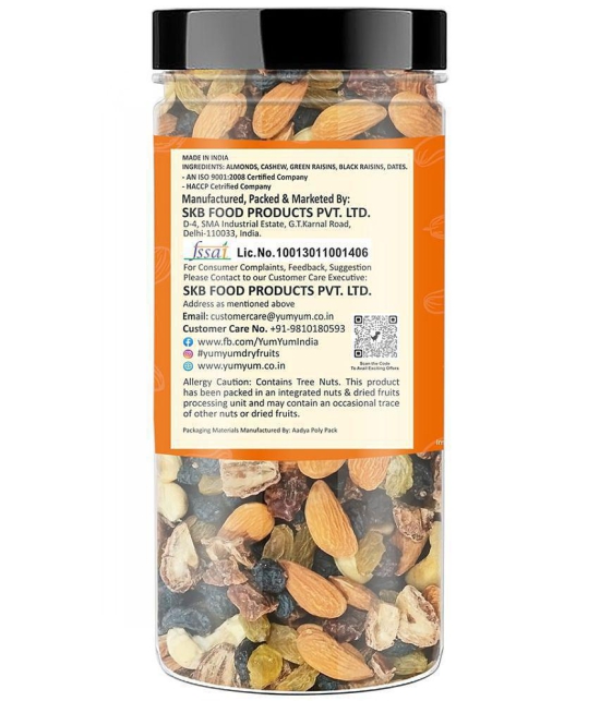 Yum Yum Panchmeva 400g I Healthy Trail Mix | Mixed Nuts Healthy Snacks