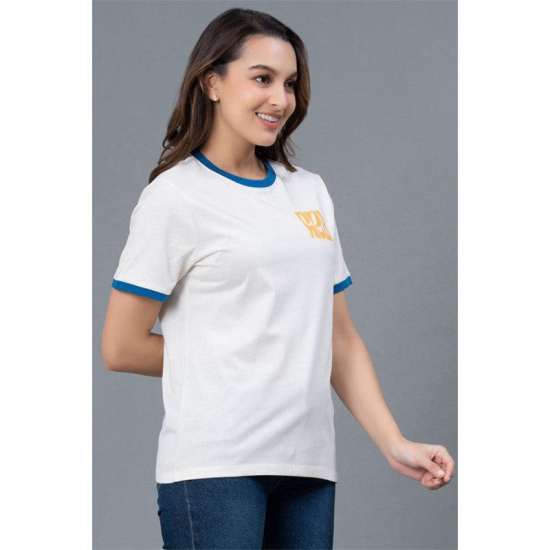 Mode by RedTape Casual Graphic Print T-Shirt for Women | Comfortable Casual T-Shirt for Women
