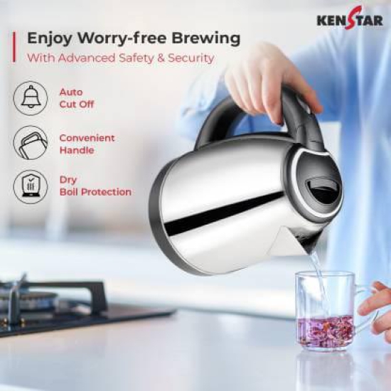 Kenstar Estella 1.6 Electric Kettle  (1.6 L, Steel)