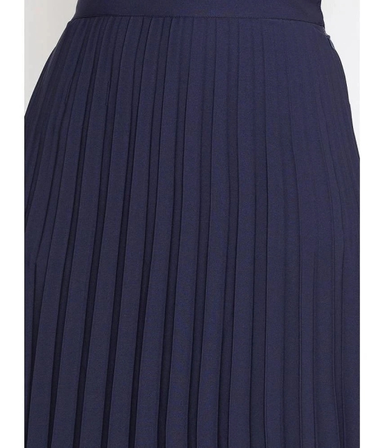 JASH CREATION Blue Polyester Womens Flared Skirt ( Pack of 1 ) - None