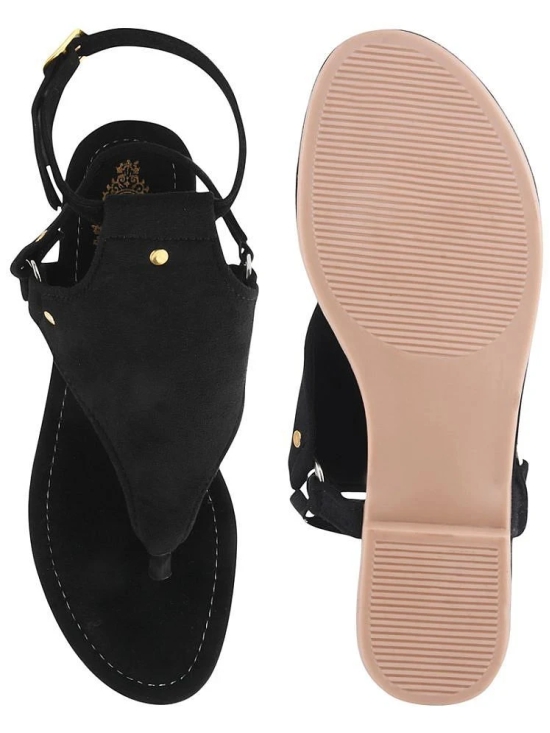 Shoetopia Black Womens Flats - None