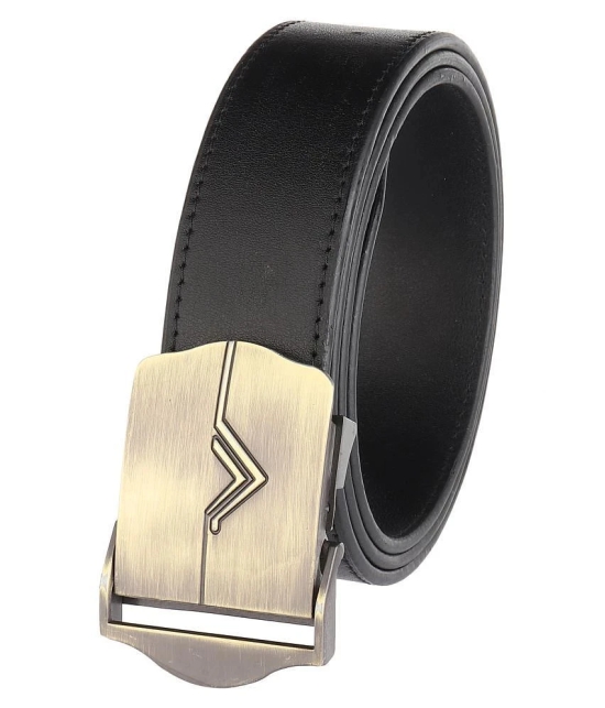 Loopa Black PU Formal Belt Pack of 1 - None