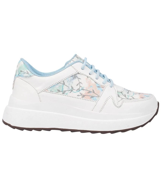 Shoetopia Blue Womens Sneakers - None