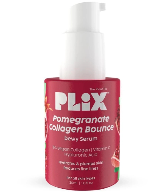 The Plant Fix Plix Pomegranate Collagen Bounce Serum For Reducing Fine Lines & Wrinkles(30 ml)