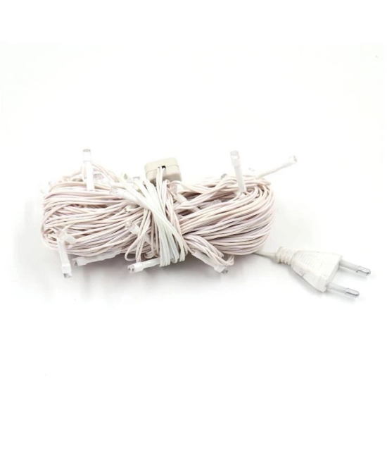 Mprow 11Mtr Still Led Ladi Diwali String Lights Off White - Off-White