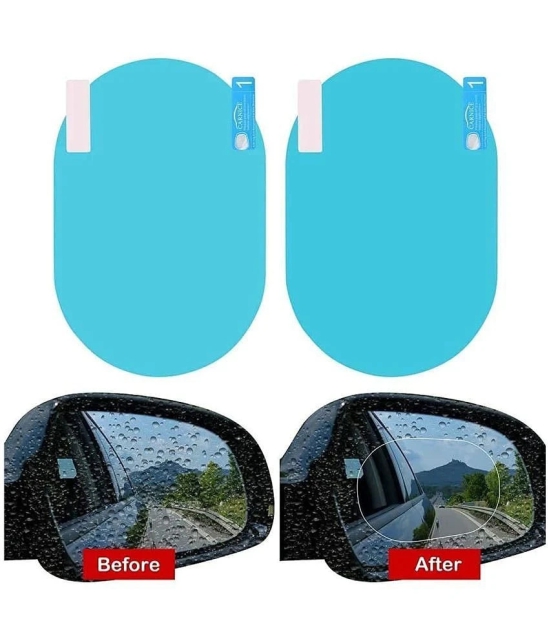 GEEO Side Mirror Visor Transparent Set of 2