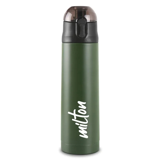 Milton Crown 900 ML Thermosteel Water Bottle | Hot or Cold | 1 Pc Green