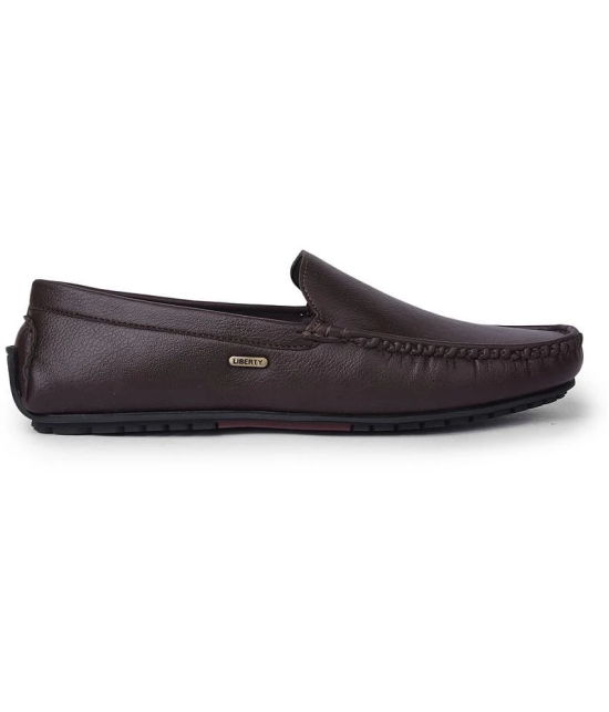 Liberty Brown Mens Slip on - 8