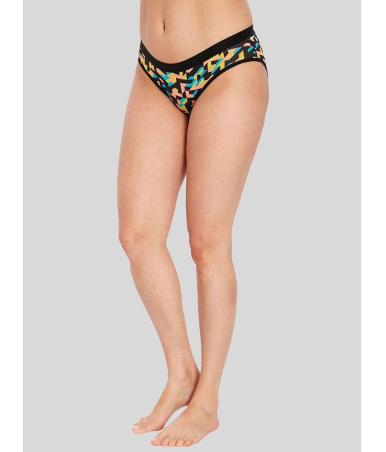 ILRASO - Blue Modal Printed Women's Bikini ( Pack of 1 ) - None