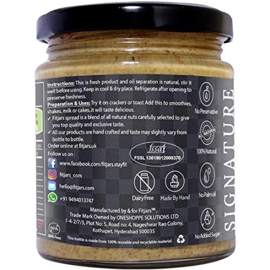 FITJARS Signature Almond Butter(Badam) 200 G