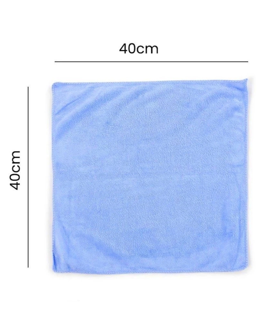 HOMETALES Multicolor 250 GSM Microfiber Car Cleaning Cloth For Automobile car accessories( Pack of 6 ) 40x40 cms