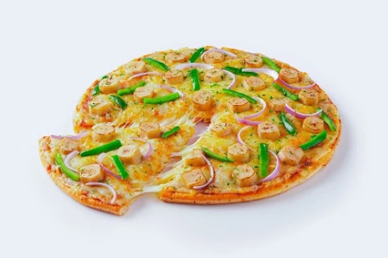 Smoked Chicken Sausage Medium Pizza (Serves 2)