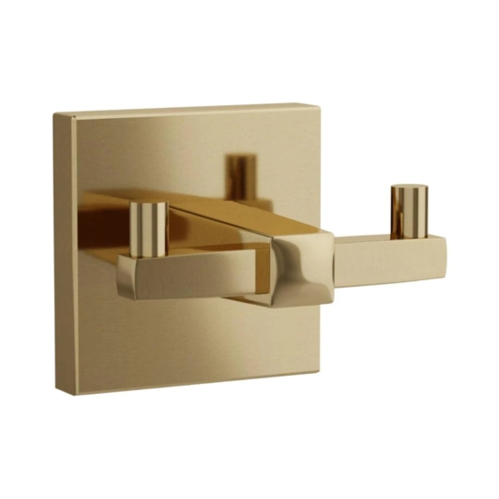 Jaquar Robe Hook Kubix Prime Series AKP-GDS-35761P - Gold Dust Finish