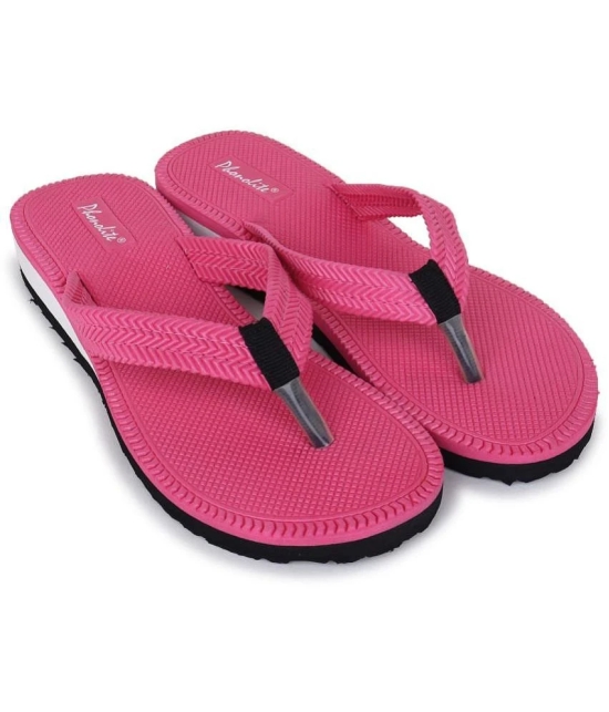 Phonolite Pink Womens Thong Flip Flop - None