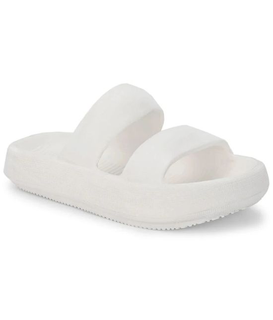 OFF LIMITS White Mens Slide Flip Flop - None