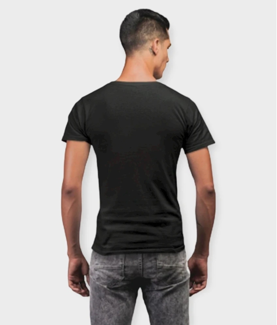 Neo Garments - Black Cotton Regular Fit Mens T-Shirt ( Pack of 1 ) - None