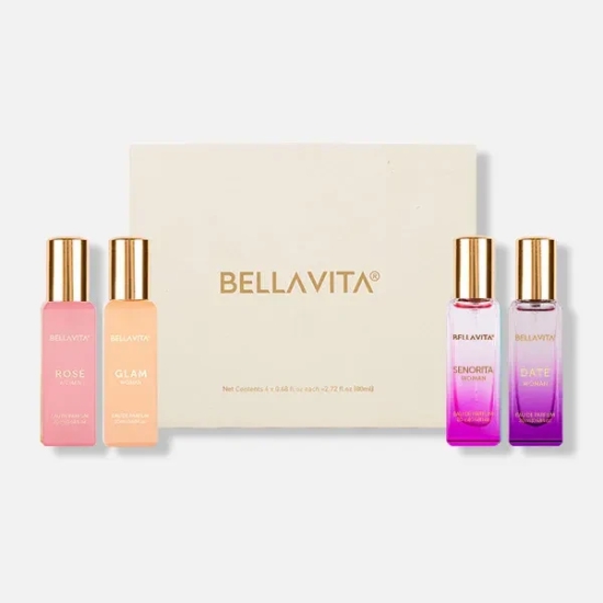 Luxury Perfume Gift Set For Women - 4 x 20ml