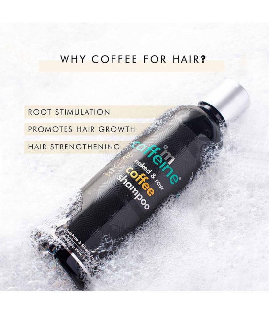 mCaffeine Coffee Shampoo for Hair Fall Control with Protein & Argan Oil (Pack of 2)