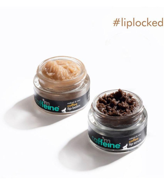 mCaffeine Quick Coffee Sip Duo - Reduce Pigmentation with Lip Scrub & Balm