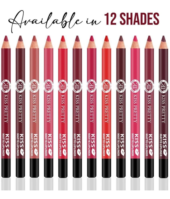 KISS PRETTY Kiss Lips Lip liner Lip Liner Pencil Mauve 2