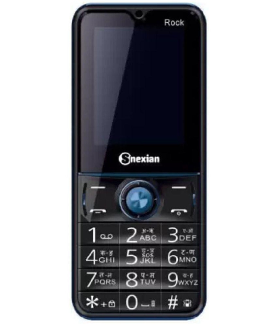 Snexian ROCK R4 Dual SIM Feature Phone Black Blue