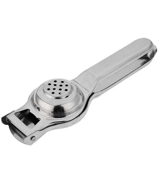 VARKAUS - Stainless Steel Silver Squeezer ( Pack of 1 ) - Silver