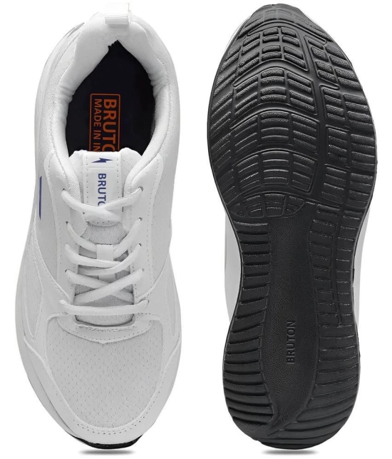 Bruton Running Shoes White Mens Sports Running Shoes - None